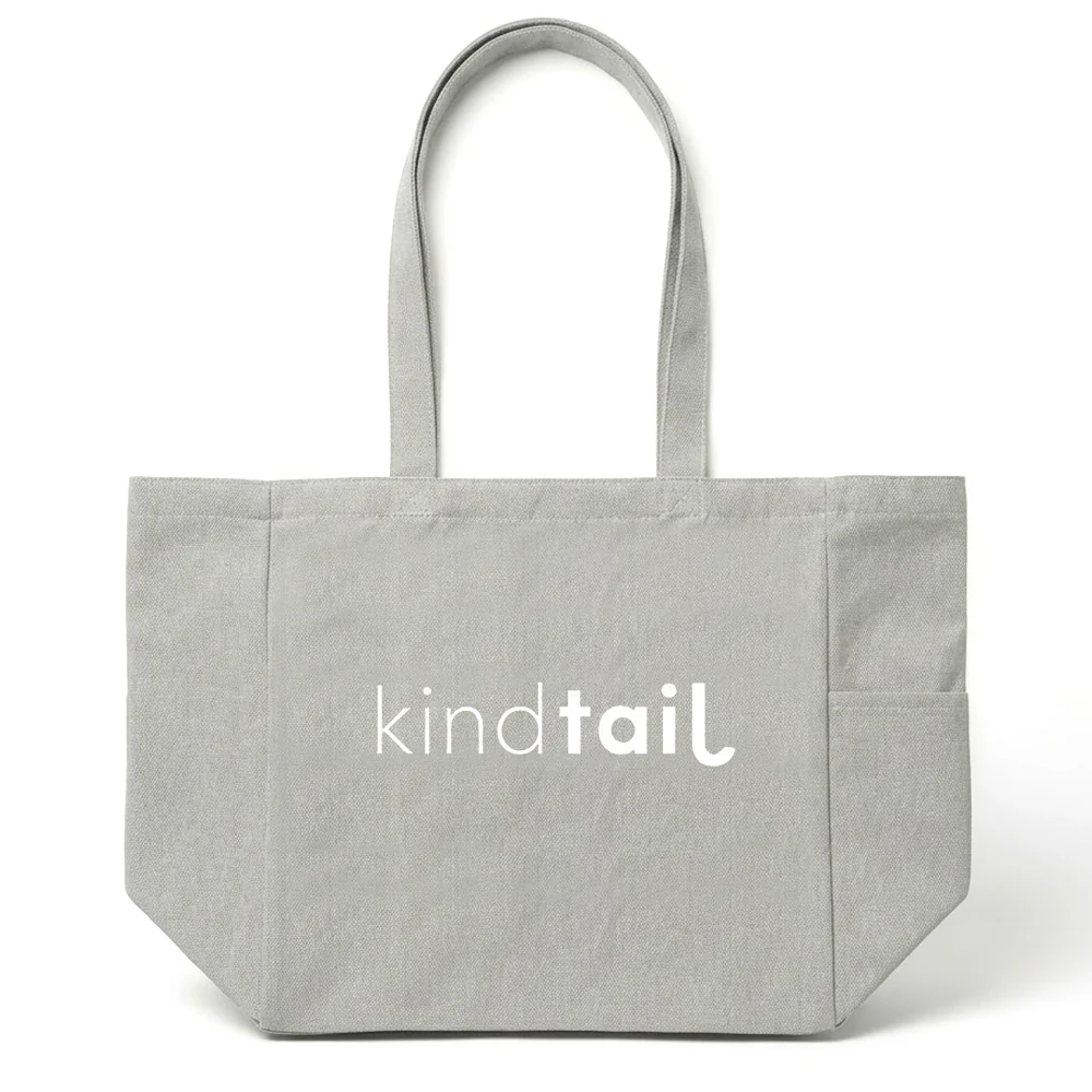 Pawsitivity Oversized Tote Bag - Image 3